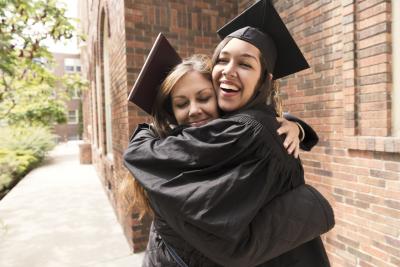 Graduation Hug photo