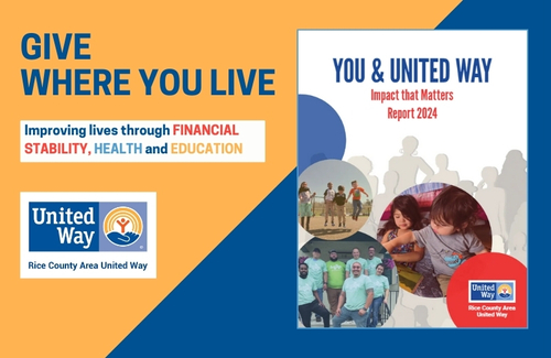 Give where you live banner and image of You and United Way booklet with link to you and united way booklet content